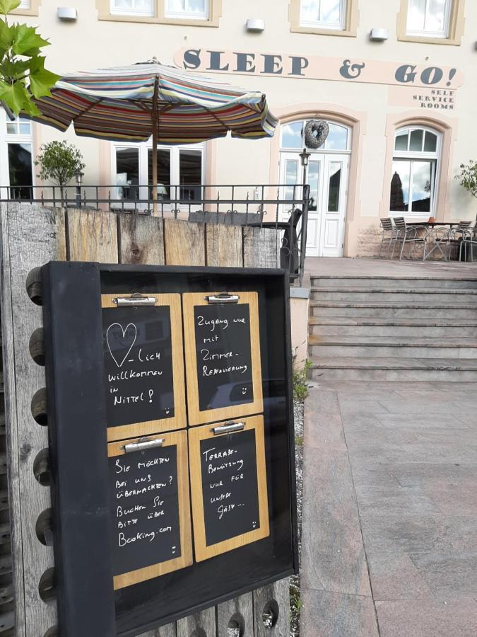 Sleep & Go! Self Service Rooms With Community Kitchen Nittel Exterior foto